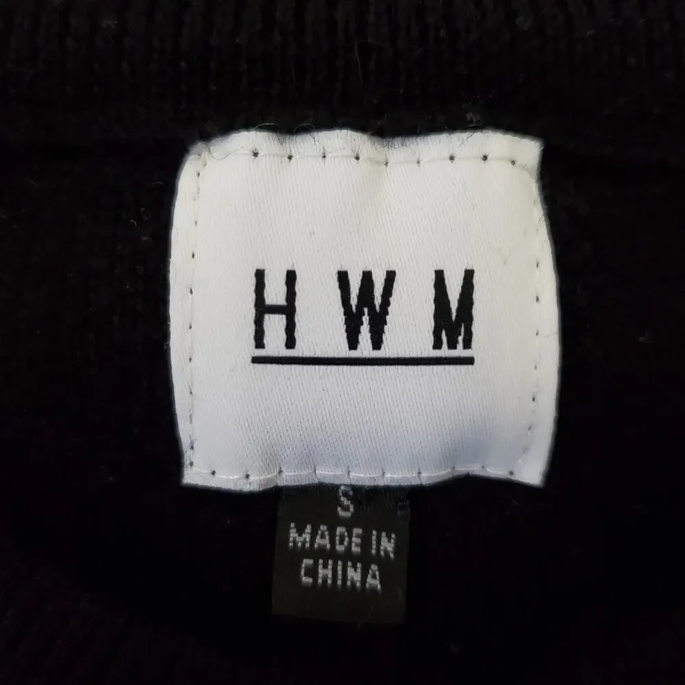 HWM | Embroidered Tiger Soft Wool Blend Sweater